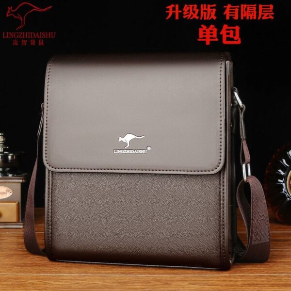 Fashion casual men's shoulder bag business crossbody bag