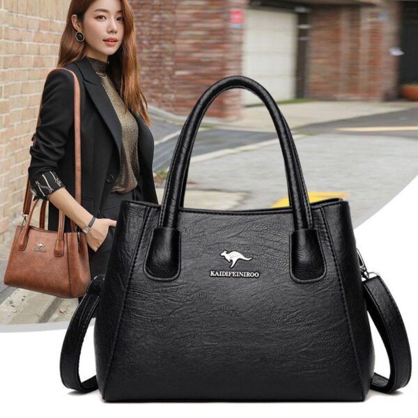 Quality Leather Luxury Handbag - Image 5