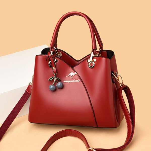 wholesale luxury designer handbag large-capacity totes leather ladies handbag - Image 3