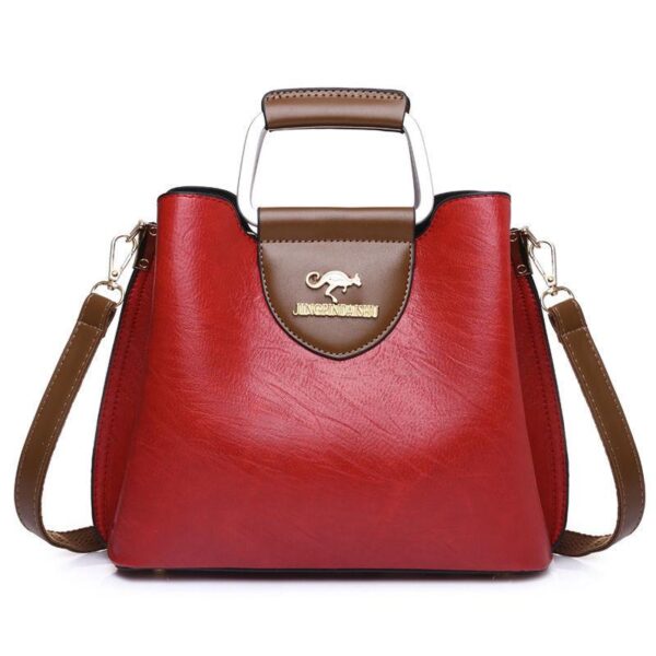 Custom Tote Bag Leather Luxury Handbag - Image 4