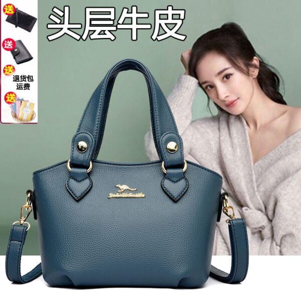 Customized Ladies Casual Solid Color Large Capacity Tote Bag - Image 4