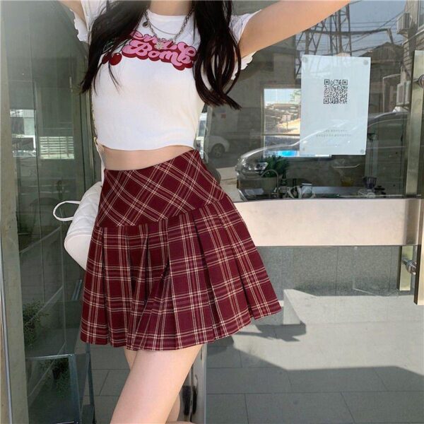 Aoyema High quality activewear women sportswear tennis skirt korean skirt waist tennis skorts - Image 3