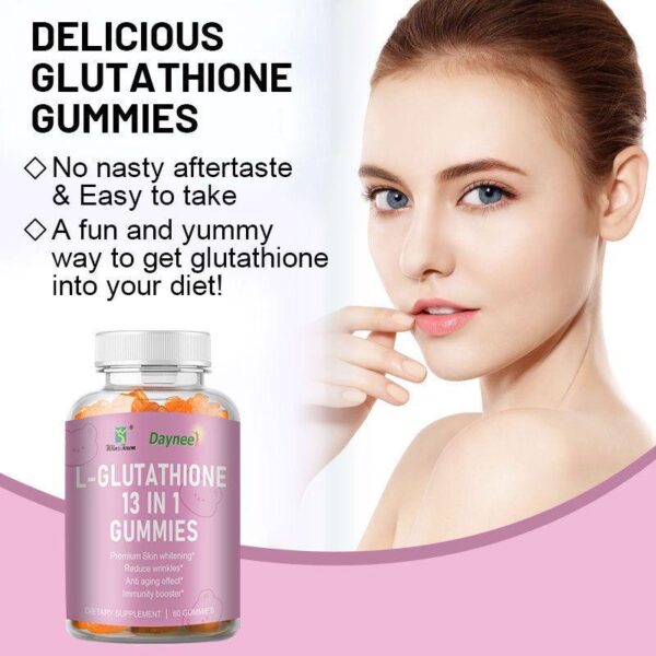 whitening gummies strawberry flavor for whi ten hydraten Skin - Image 2