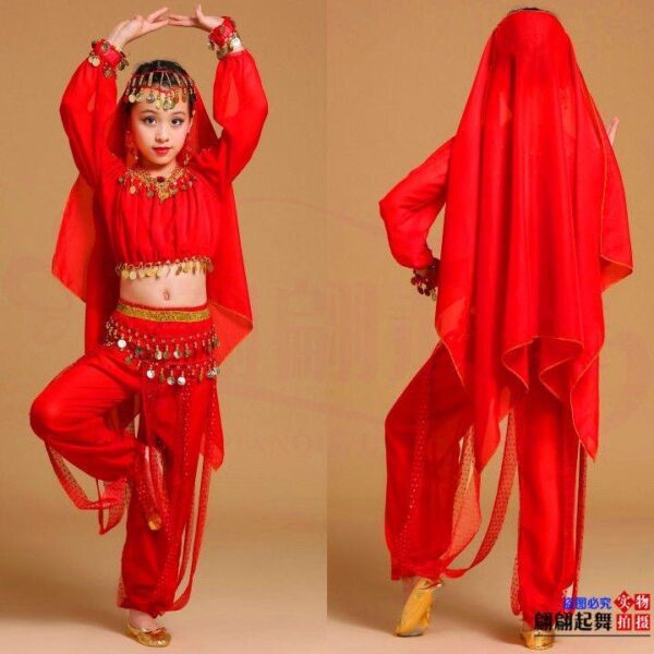 Seven-pieces/Unit Belly Dance Hot Selling Arabic Costumes - Image 2