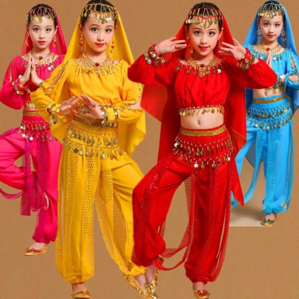 Seven-pieces/Unit Belly Dance Hot Selling Arabic Costumes