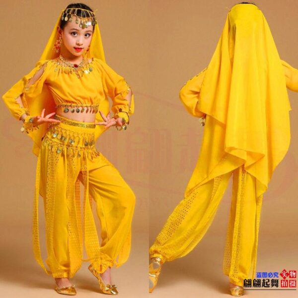 Seven-pieces/Unit Belly Dance Hot Selling Arabic Costumes - Image 3