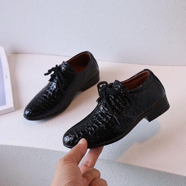 Newest Spring Autumn Children Leather Shoes Fashion Kids Performance Dress Shoes - Image 2