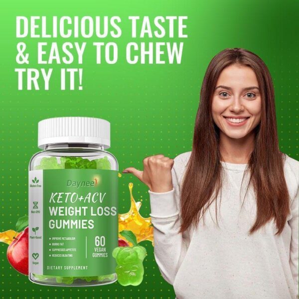 fit Detox Skinny slimming for weight loss flat tummy gummies - Image 4