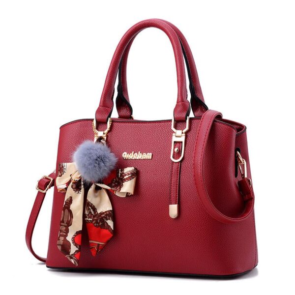 Fashion Women Handbags Pu Leather Trendy Women's Shoulder Bags - Image 4