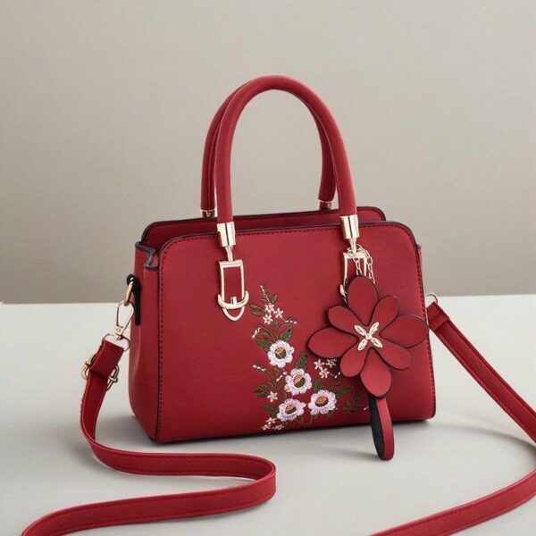 Floral Embroidery women handbags - Image 2