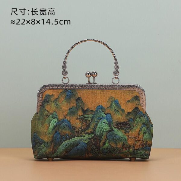 New clip-on laser sequin dinner handbag - Image 5