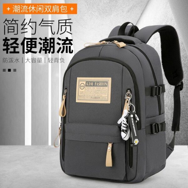 2024 Wholesale Fashion Computer Bag Fabric Lightweight Soft Backpack