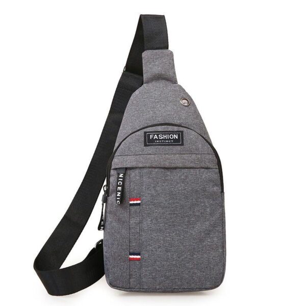 Men's Chest Bag New Youth Student Waist Bag Leisure Small Backpack - Image 2