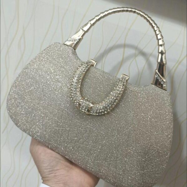 New Fashion Shiny luxury Evening Bag - Image 5