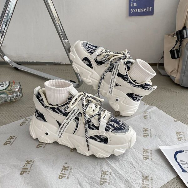 2022 new fashion ladies sneakers casual walking style women's shoes - Image 5