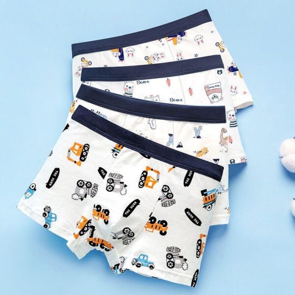 New customer instant discount] Children's underwear boy baby flat corner middle and large boy shorts children's bottoms