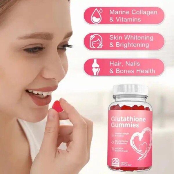 Anti-Aging Brightening Skin Gummy Glutathione Collagen Gummy - Image 2