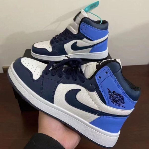 Kamata Junbara AJ1 high-top basketball shoes Aj1 Obsidian University Blue Joe 1 ash aj1 men's and women's couple sneakers - Image 15