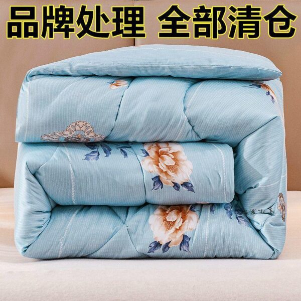 12.12 Winter quilt thickened quilt dormitory household warm quilt core single double warm winter spring and autumn quilt student home - Image 7