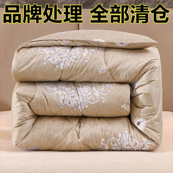 12.12 Winter quilt thickened quilt dormitory household warm quilt core single double warm winter spring and autumn quilt student home - Image 5