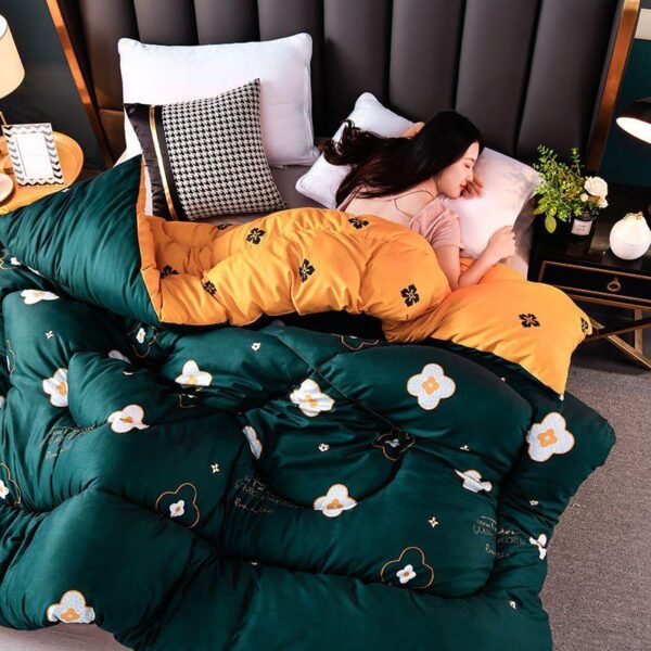 quilt core cotton quilt household cotton quilt winter thickened warm dormitory single thickened autumn and winter cushion quilt spring and autumn quilt - Image 11