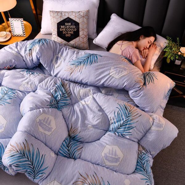 quilt core cotton quilt household cotton quilt winter thickened warm dormitory single thickened autumn and winter cushion quilt spring and autumn quilt - Image 10