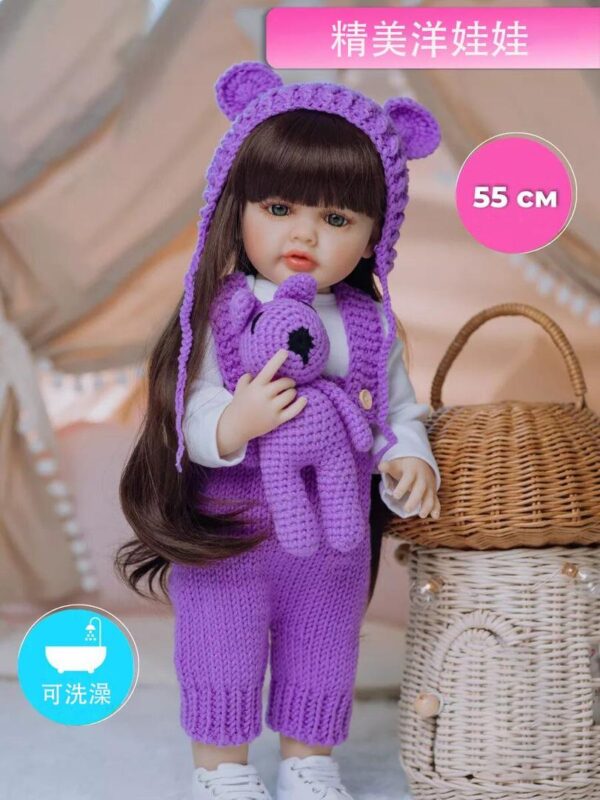 Children's Day gift rebirth doll simulation baby girl toy companion birthday gift - Image 2