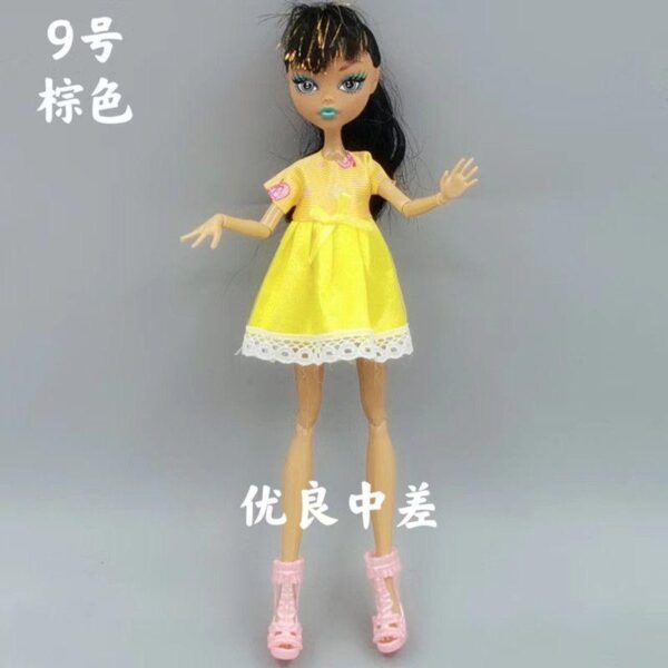 Strange high makeup doll multi-joint moveable toy domestic simulation doll clothes style random strange high doll