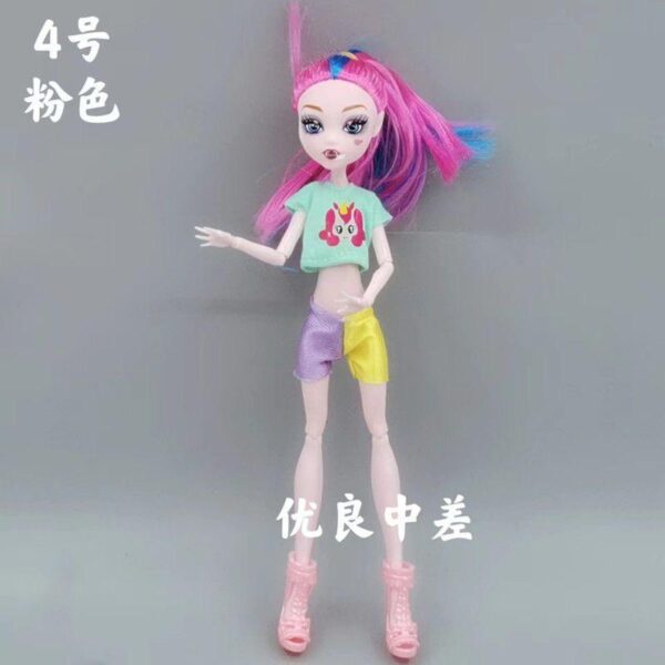 Strange high makeup doll multi-joint moveable toy domestic simulation doll clothes style random strange high doll - Image 5