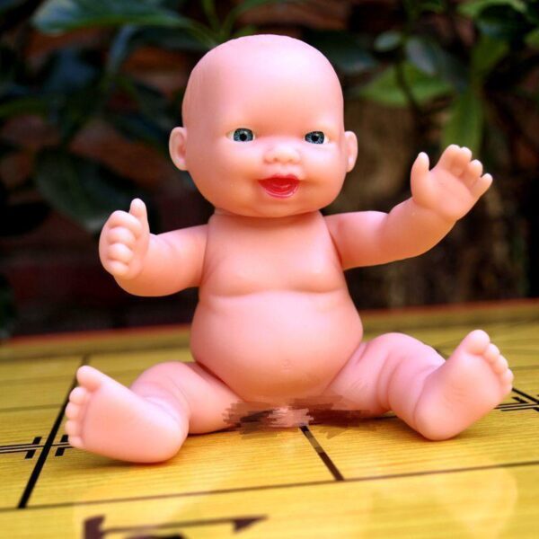 Children's home summer hot-selling simulation baby toys enamel doll bath soft glue mini small Dolls and toys