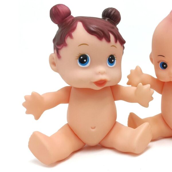 Children's home summer hot-selling simulation baby toys enamel doll bath soft glue mini small Dolls and toys - Image 3