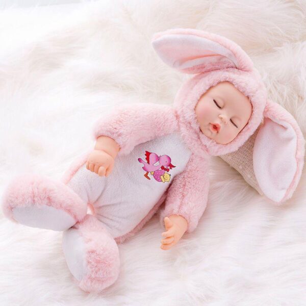 Children's simulation doll talking intelligent plush doll baby boy and girl comfort sleep companion Sleeping doll cloth - Image 2