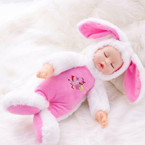 Children's simulation doll talking intelligent plush doll baby boy and girl comfort sleep companion Sleeping doll cloth - Image 3