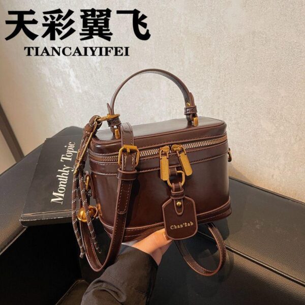 Tiancai wing flying texture retro small bag women 2024 new autumn and winter popular cross-body bag handheld small square bag