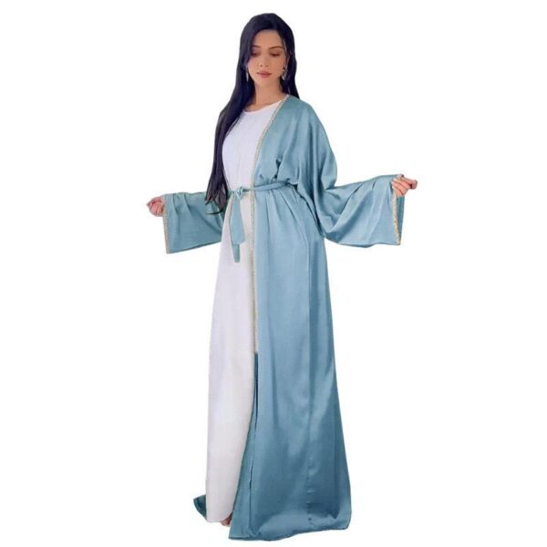 2023new fashion Women's dress long robe Two-piece suit set