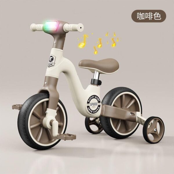 Bicycle for children 2-6 years old multifunctional with pedals 1-3-6-year-old baby sliding three-wheel two-in-one