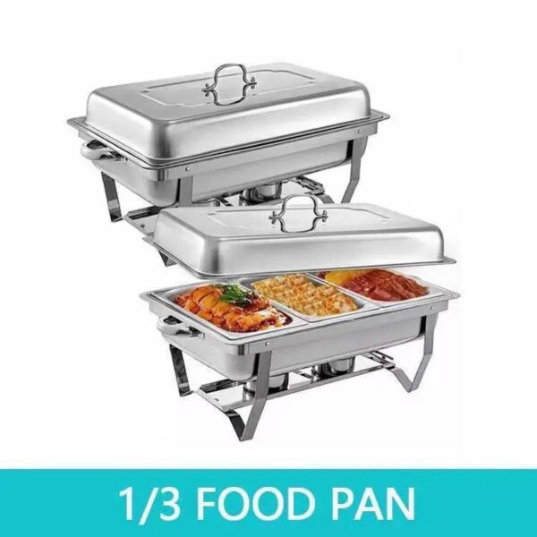 Stainless steel buffet stove buffet stove restaurant insulation breakfast stove alcohol heating stove buffet display plate with lid