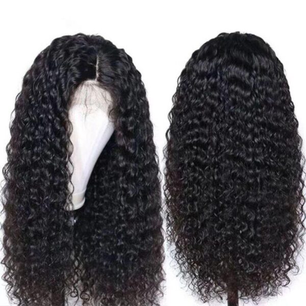 European and American wig female corn beard long curly black small curl big wave wig African curly hair Long hair - Image 3