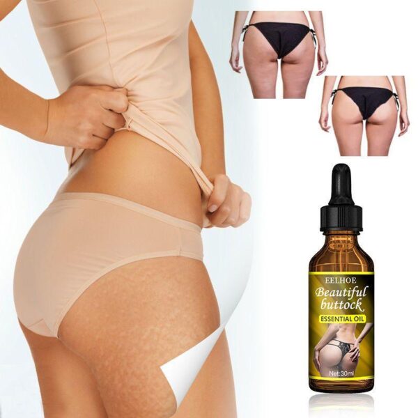 Beautiful buttocks essential oil lifting and tightening buttocks massage highlighting buttocks curve buttocks moisturising care pink and tender Peach butt - Image 3