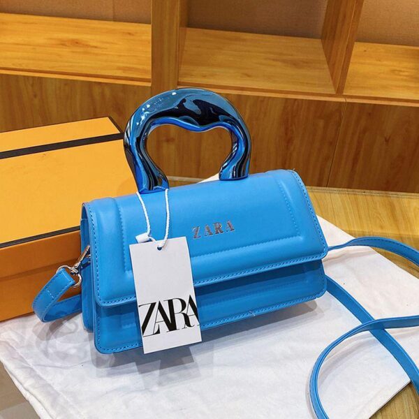 Women's bag 2024 new fashion one-shoulder handbag versatile handbag Internet celebrity trend pure colour exquisite Advanced maturity - Image 5