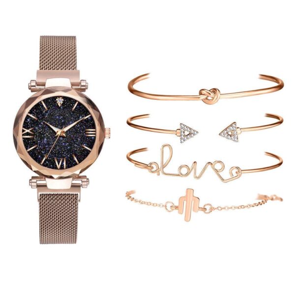 Ins new bracelet set wholesale simple fashion watch quartz watch set series trendy ladies Watch - Image 5