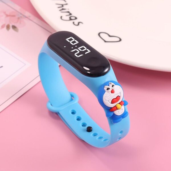 Buy one get one free student watch cartoon doll watch touch waterproof cute led electronic watch niche stall mop - Image 6