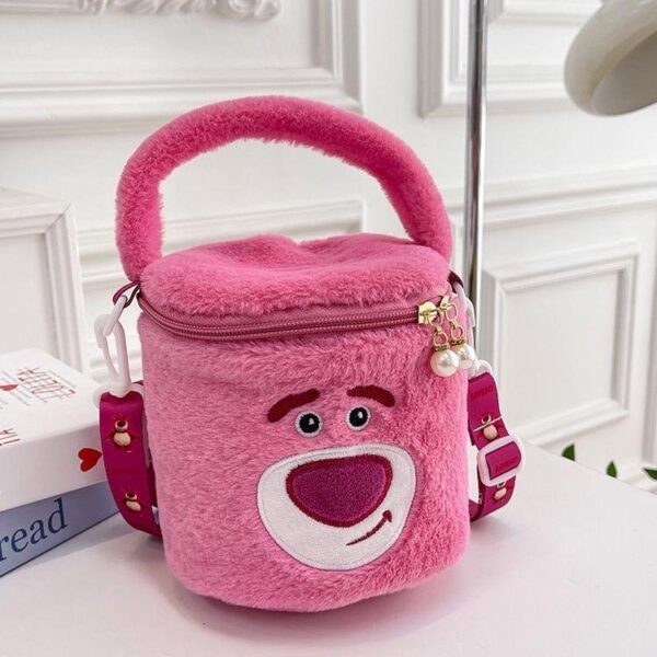 Cartoon bear plush Lomi cute large-capacity female Japanese children's bag jk uniform one-shoulder handbag diagonal