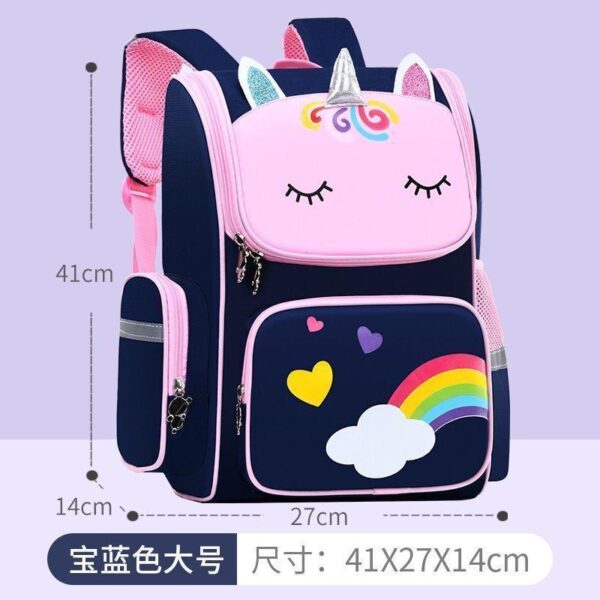 New schoolbag primary school students girls first to second grade princess three to six ultra-light children's burden reduction back protection girls