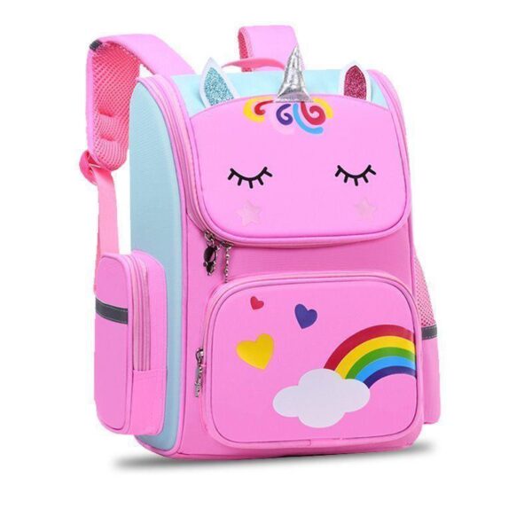 New schoolbag primary school students girls first to second grade princess three to six ultra-light children's burden reduction back protection girls - Image 4