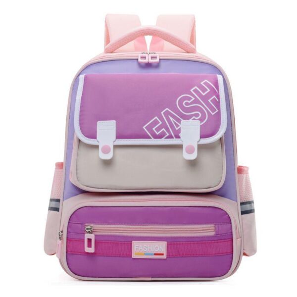 New high-quality primary school student schoolbag three boys and girls sixth grade back protection lightweight and burden-reducing children's backpack - Image 2