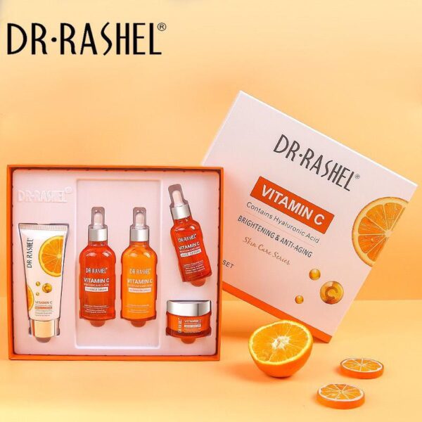 DR.RASHELVC Facial Skin Care Set Facial Cleanser Essence Moisturising Face Cream rejuvenating lotion brightens skin tone - Image 5