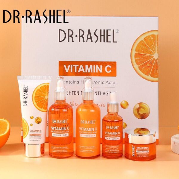 DR.RASHELVC Facial Skin Care Set Facial Cleanser Essence Moisturising Face Cream rejuvenating lotion brightens skin tone - Image 4